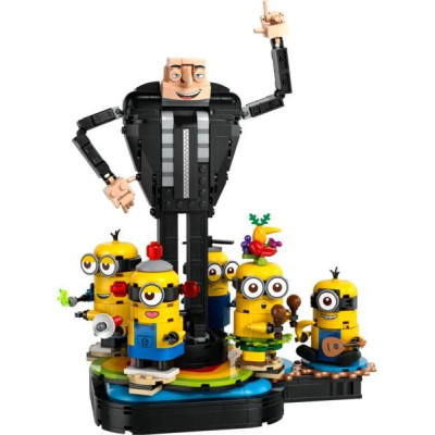 LEGO Já, padouch 4 - Gru a mimoni z kostek