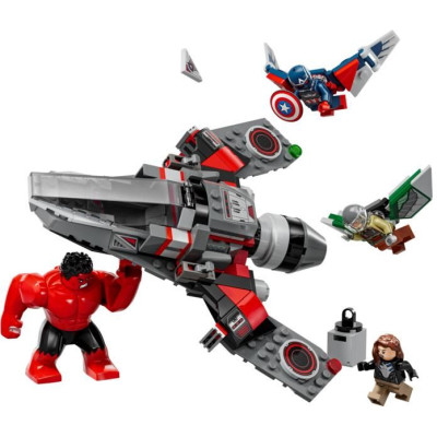 LEGO Marvel - Souboj: Kapitán Amerika vs. Red Hulk