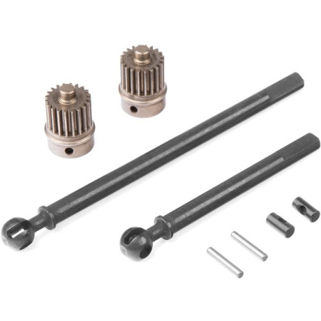 CVD hřídele a 20T pastorky pro portálovou nápravu, 1 set