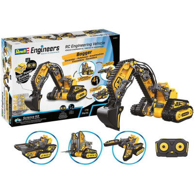 Revell Engineers 21304 - RC Engineering Vehicle 4in1