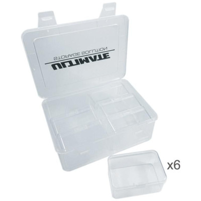 Plastový organizér s 6 velkými vnitřními boxy