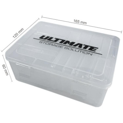 Plastový organizér s 6 velkými a 8 středními vnitřními boxy