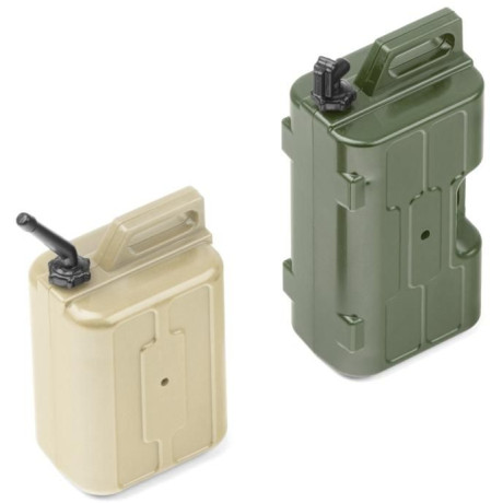 Kanystry zelený/hnědý expedice 1/10