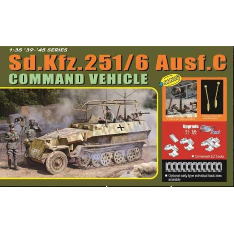 Model Kit military 6442 - Sd.Kfz.251/6 Ausf.C COMMAND VEHICLE (1:35)