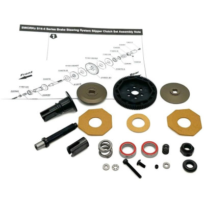 SWORKz PERFORMANCE S14-4 systém oddělené kluzné spojky