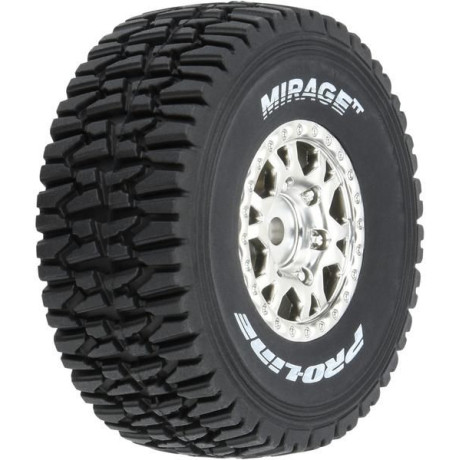Pro-Line kolo 1:16, pneu Mirage TT, disk stříbrný 12mm (4): Mojave Grom