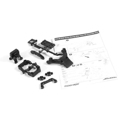 SWORKz S12-2D EVO Racing hliníkový Team Kit