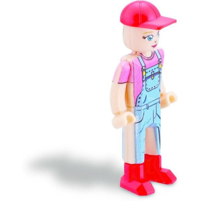 Bburago koňská stáj s traktorem