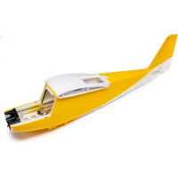 Pótalkatrész RC modell repülőgéphez E-flite Super Timber 1.7m: törzs kormánylapáttal és LED fényekkel.