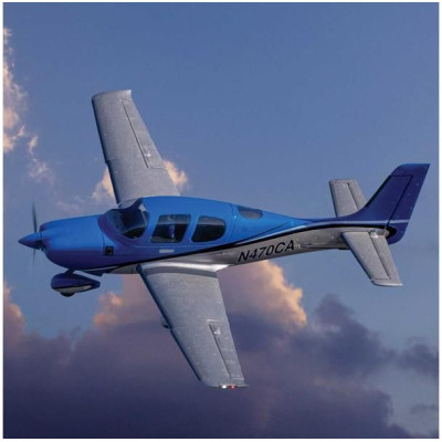 E-flite Cirrus SR22T 0.73m AS3X SAFE Select BNF Basic