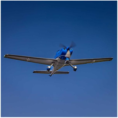 E-flite Cirrus SR22T 0.73m AS3X SAFE Select BNF Basic