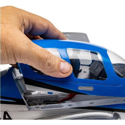 E-flite Cirrus SR22T 0.73m AS3X SAFE Select BNF Basic