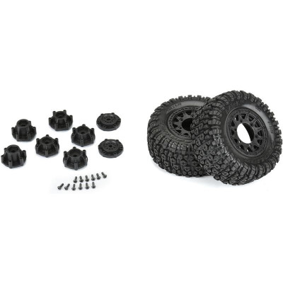 Pro-Line kolo s pneu 2.2:/3.0" Aztek SC M2, disk černý Raid 6x30 H12 a H14: Slash, Senton