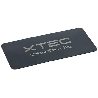 CCL Battery závaží - 92x43x0,25mm - 10g