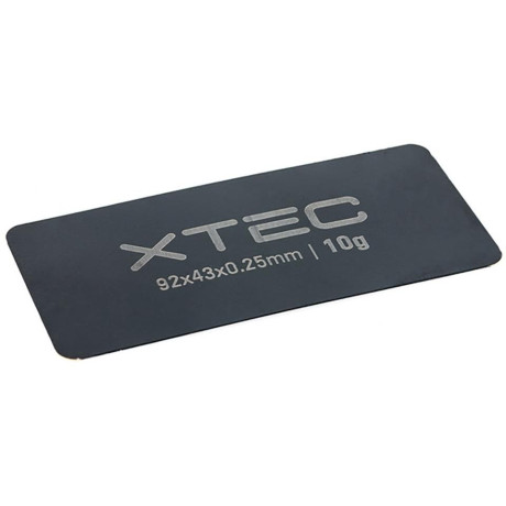 CCL Battery závaží - 92x43x0,25mm - 10g