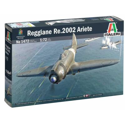 Model Kit letadlo 1472 - Reggiane Re.2002 Ariete (1:72)