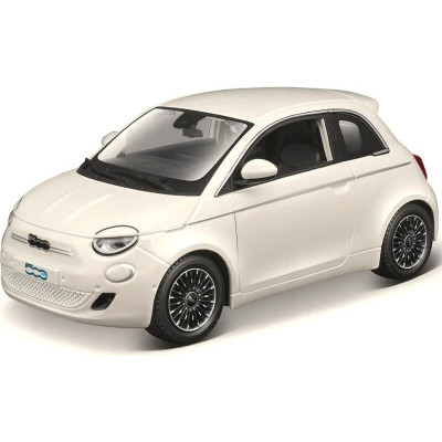 Bburago Fiat 500e 2023 1:24 bílá