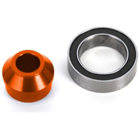 Traxxas pouzdro ložiska hliníkové oranžové