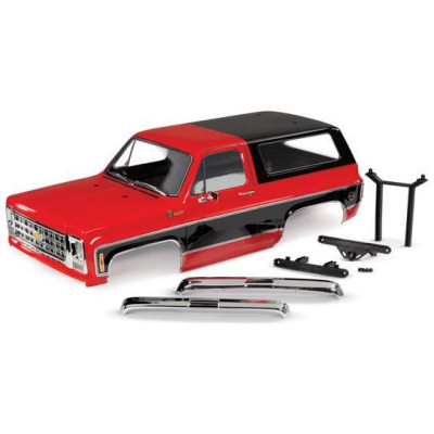 Traxxas karosérie Chevrolet Blazer 1979 červená (pro NO8072X)