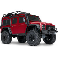 Legendás expedíciós RC autó modell Traxxas TRX-4 Land Rover Defender 1:10 méretarányban. Differenciálzárakat, kétfokozatú sebességváltót és portáltengelyeket tartalmaz. Tempomat funkció, modellfeldolgozás és széleskörű hangolási lehetőségek. Új, részletes, slipless karosszériával.