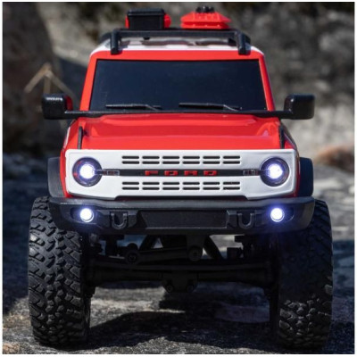 Axial SCX24 Ford Bronco 2021 1:24 4WD RTR červený