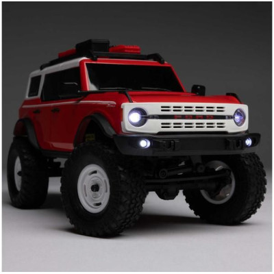 Axial SCX24 Ford Bronco 2021 1:24 4WD RTR červený