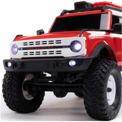 Axial SCX24 Ford Bronco 2021 1:24 4WD RTR červený