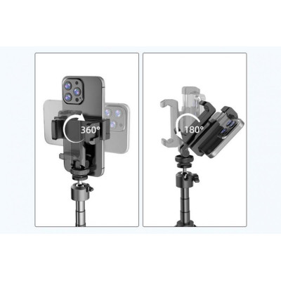 Dual Phone Holder with Cold Shoe Mount