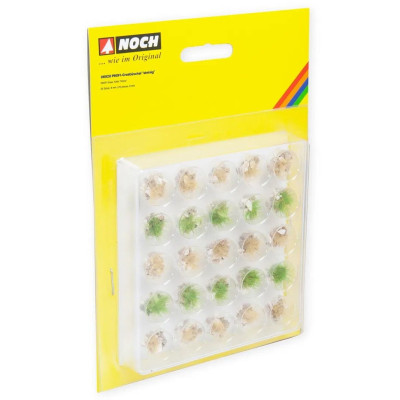 NOCH PROFI fűcsomók - Sziklakert 6mm, 25db