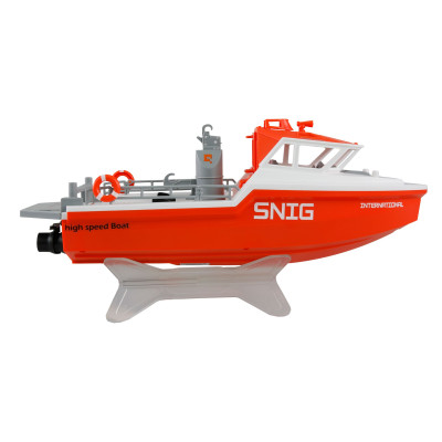 Mentőcsónak sugárhajtású meghajtás 320 mm RTR fehér-narancs