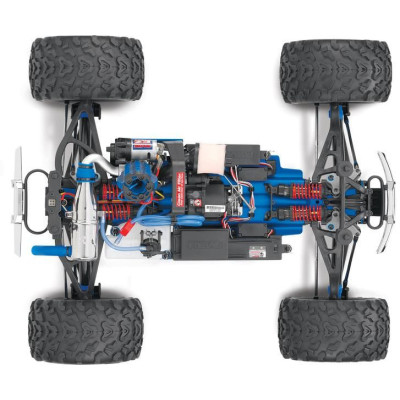 Traxxas Nitro Revo 1:8 s BlueTooth RTR modré