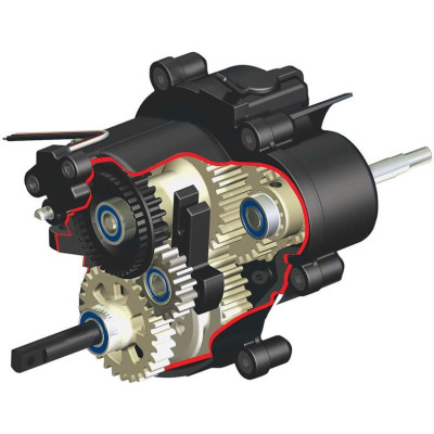 Traxxas Nitro Revo 1:8 s BlueTooth RTR modré