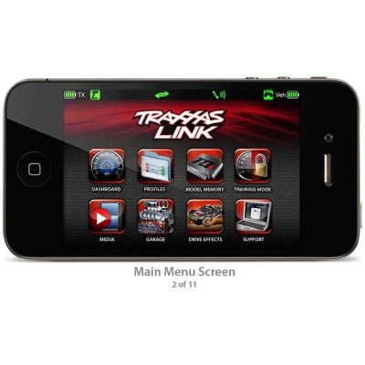 Traxxas Nitro Revo 1:8 s BlueTooth RTR modré