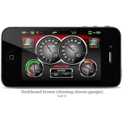 Traxxas Nitro Revo 1:8 s BlueTooth RTR modré