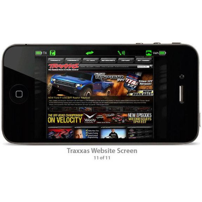 Traxxas Nitro Revo 1:8 s BlueTooth RTR modré