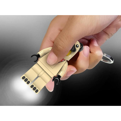 LEGO svítící klíčenka - Mopsík