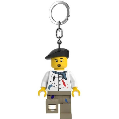 LEGO svítící klíčenka - Malíř