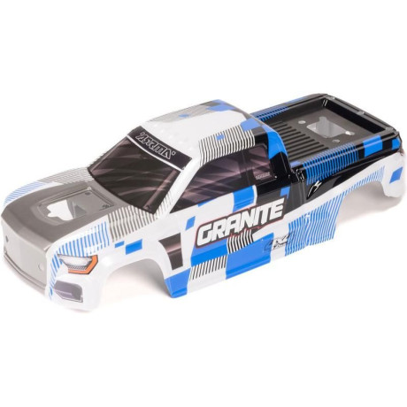 Arrma karosérie bezsponková modrá: Granite