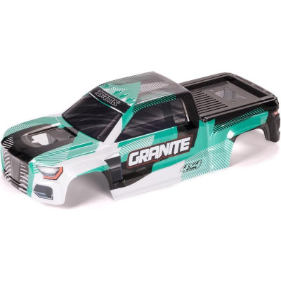 Arrma karosérie bezsponková zelená/černá: Granite