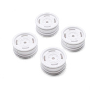 Alkatrész Axial SCX24 Ford Bronco 2021 RC autómodellekhez: 1.0" Bronco Heritage, fehér (4 db).