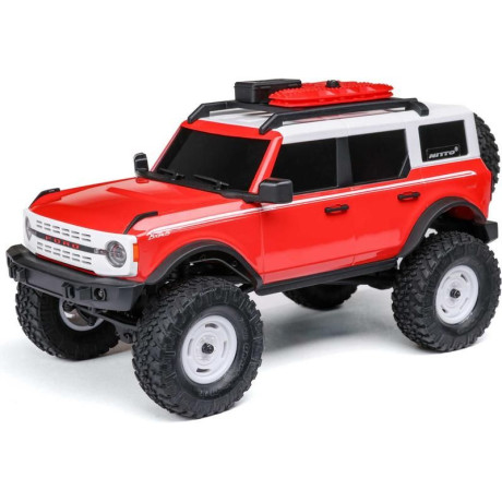 Axial SCX24 Ford Bronco 2021 1:24 4WD RTR červený