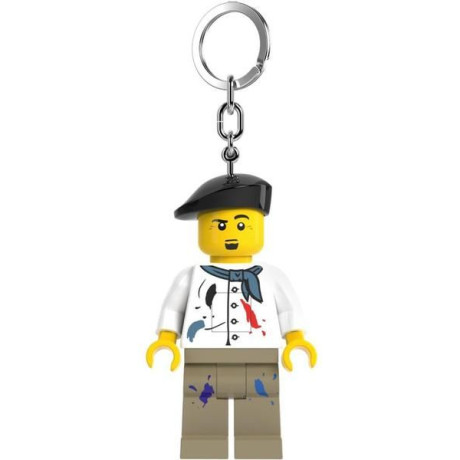 LEGO svítící klíčenka - Malíř