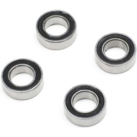 Losi golyóscsapágy, 5 mm belső átmérővel, 9 mm külső átmérővel és 3 mm szélességgel. A csomagban 4 darab csapágy található.