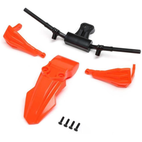 Losi blatník, chrániče rukou, řídítka, oranžová: PM-SM