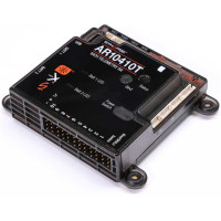 Spektrum AR10410T PowerSafe RC vevőegység 10 csatornával és telemetriával. Csatlakozók telemetrikus sebesség-, feszültség- és hőmérséklet-érzékelőkhöz, X-Bus csatlakozó. IC3 csatlakozókkal ellátott akkumulátorpárok redundáns tápegysége. Alkalmas óriásmodell repülőgépekhez, vitorlázó repülőgépekhez és helikopterekhez. Az AS3X+/SAFE modul csatlakoztatásának lehetősége. Barometrikus érzékelő.