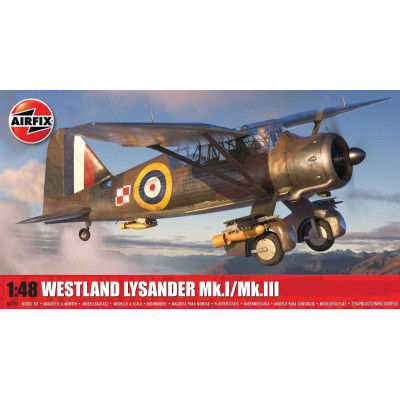 Classic Kit letadlo A07116 - Westland Lysander Mk.I/Mk.III (1:48)