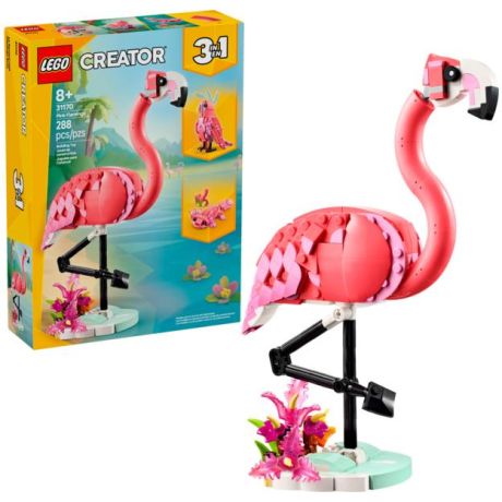 LEGO Creator - Divoká zvířata: Růžový plameňák