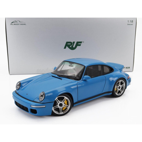 ALMOST REAL PORSCHE 911 964 RUF SCR COUPE 2018 - BLUE 1/18