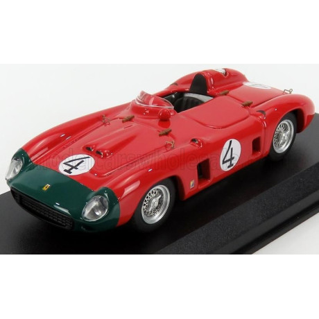 ART MODEL FERRARI 860 MONZA ch.0628 N 4 SWEDISH GP 1956 J.M.FANGIO - E.CASTELLOTTI - RED GREEN 1/43