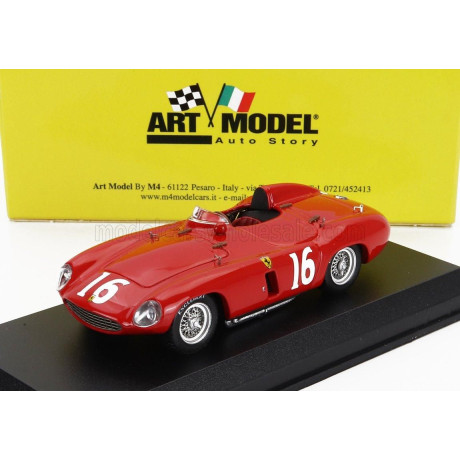 ART MODEL FERRARI 750 MONZA SPIDER N 16 SUPERCORTEMAGGIORE GP MONZA 1955 UMBERTO MAGLIOLI - MIKE HAWTHORN - RED 1/43